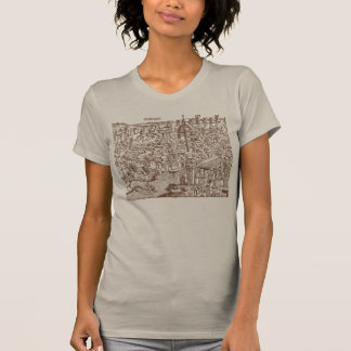 Camiseta Florença, Woodcut medieval