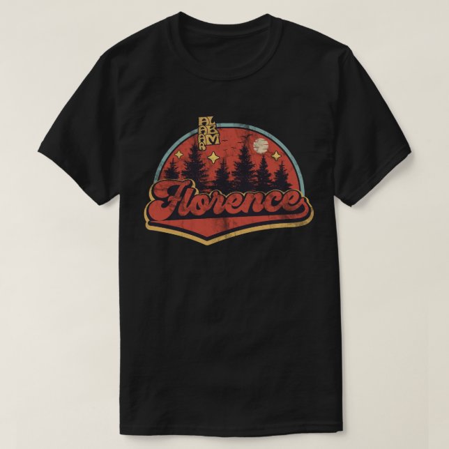 Camiseta Florence, Alabama (Frente do Design)
