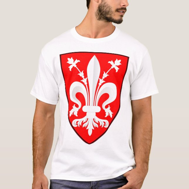 Camiseta Florence Casaco de Armas (Frente)