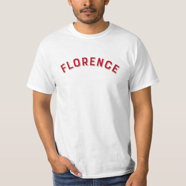 Camiseta Florence, Itália - Arca Vintage (Frente)