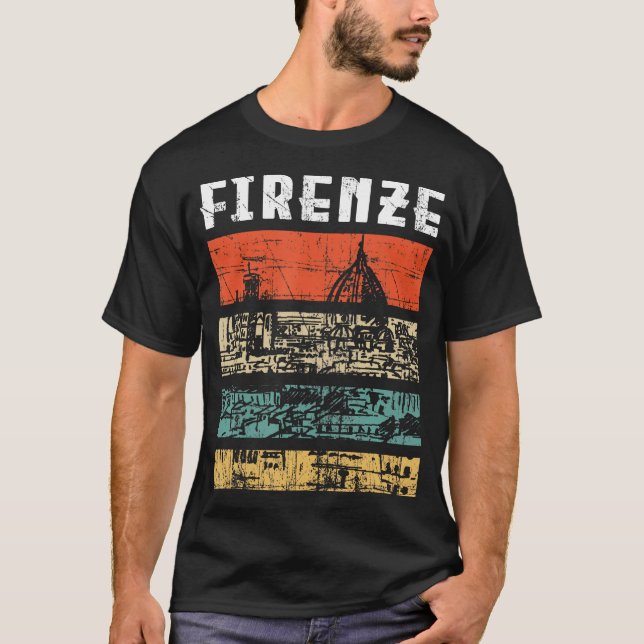Camiseta Florence Itália Firenze Itália Souvenir Gif (Frente)