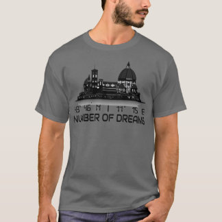 Camiseta Florence Skyline GPS Coordena a Cidade do Sonho
