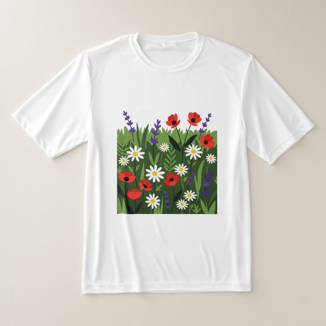 Camiseta Flores (Postura )