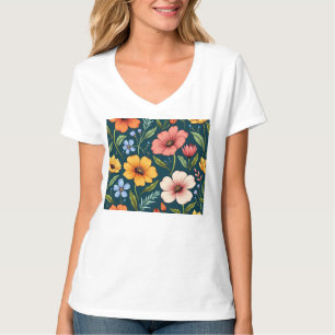 Camiseta Flores