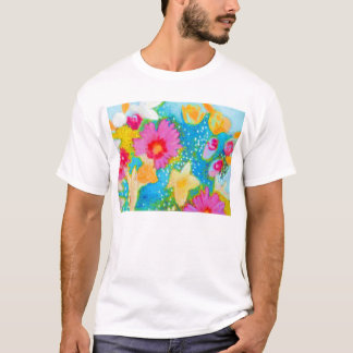 Camiseta flores