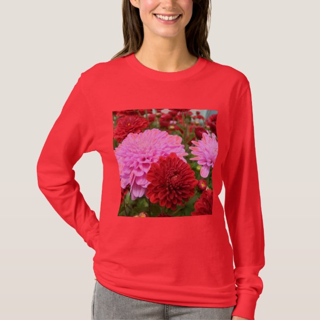 Camiseta Flores  (Frente)