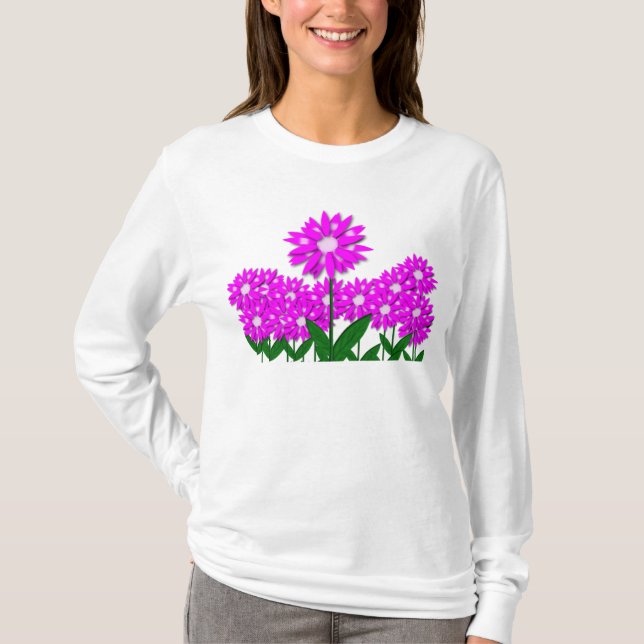 Camiseta Flores (Frente)