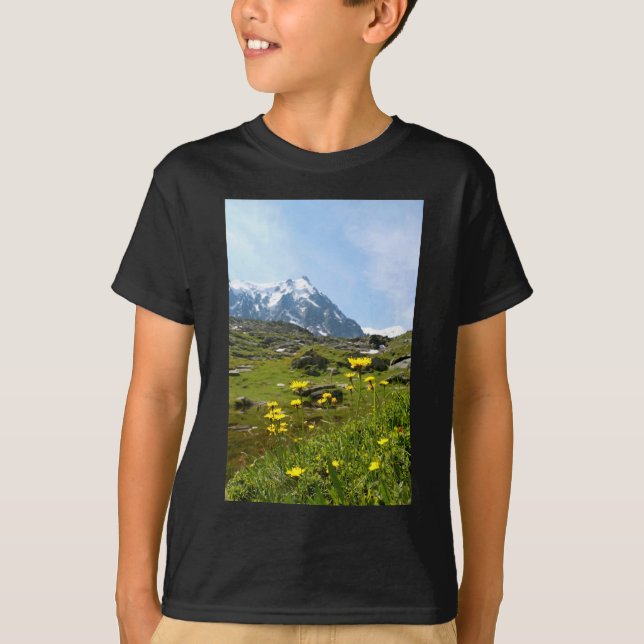 Camiseta Flores alpinas - Bonita! (Frente)