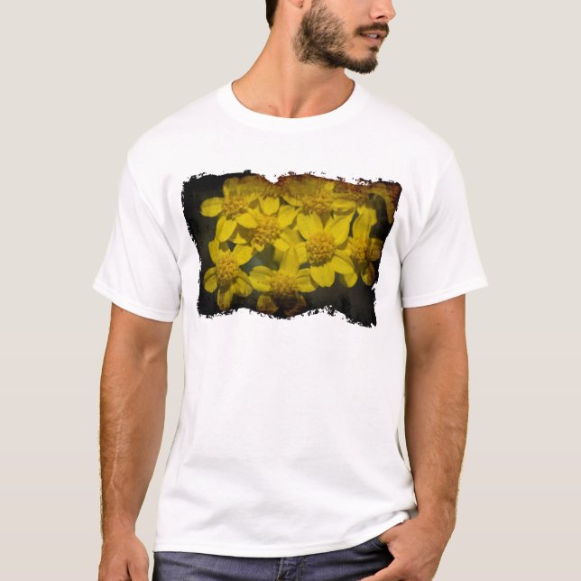 Camiseta Flores Amarelas (Frente)