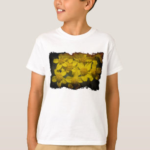 Camiseta Flores Amarelas