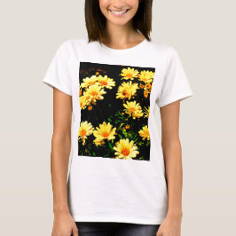 Camiseta Flores Amarelas