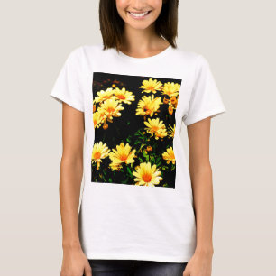Camiseta Flores amarelas