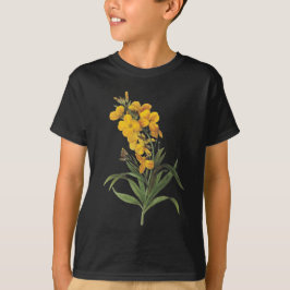 Camiseta Flores amarelas, Pierre Joseph Redouté