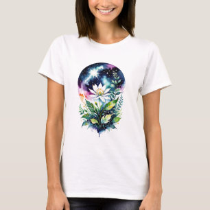 Camiseta Flores Astrais