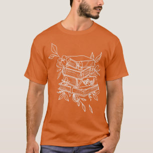 Camiseta Flores Bibliotecárias Lançam Livro de Mulheres Pro