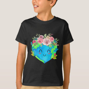 Camiseta Flores Bonitas do Planeta Primavera da Natureza e