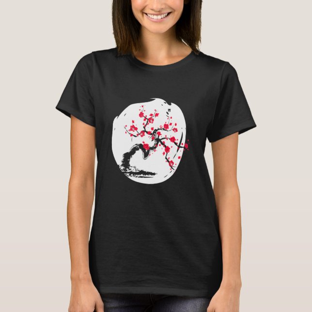 Camiseta Flores Bonsai Trees I Garden Zen Gardener Japanes (Frente)