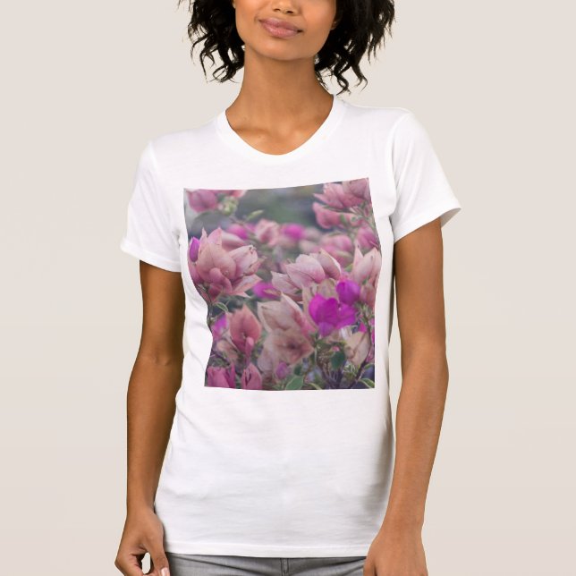 Camiseta Flores Bougainvillea (Frente)