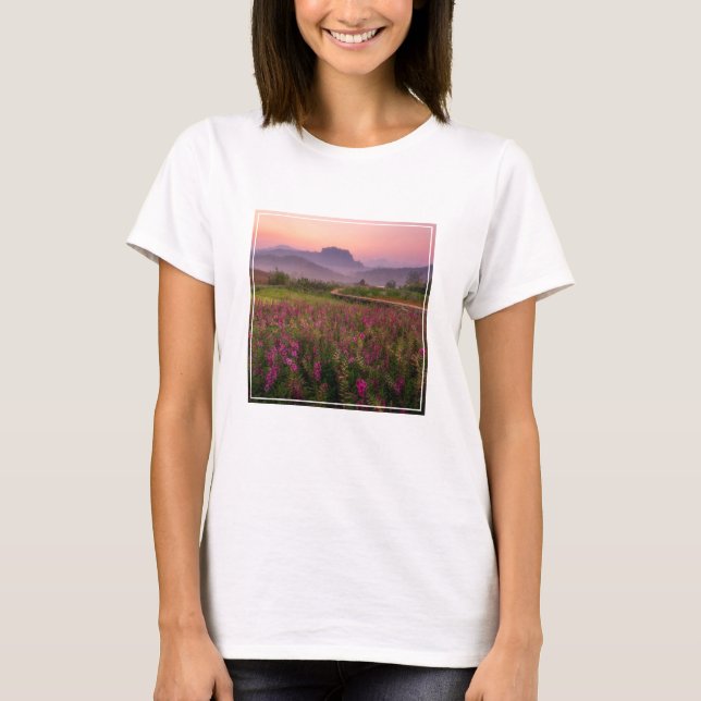 Camiseta Flores | Chiang Dao, Chiang Mai, Tailândia (Frente)
