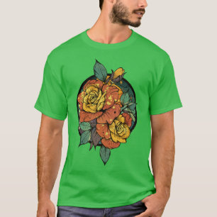 Camiseta Flores Coloridas