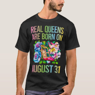 Camiseta Flores Coloridas - 31 de agosto 31 de agosto