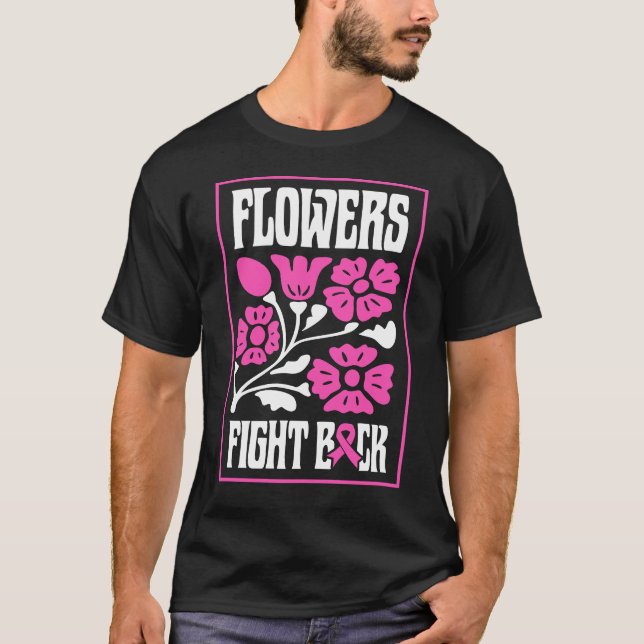 Camiseta Flores combatem (Frente)