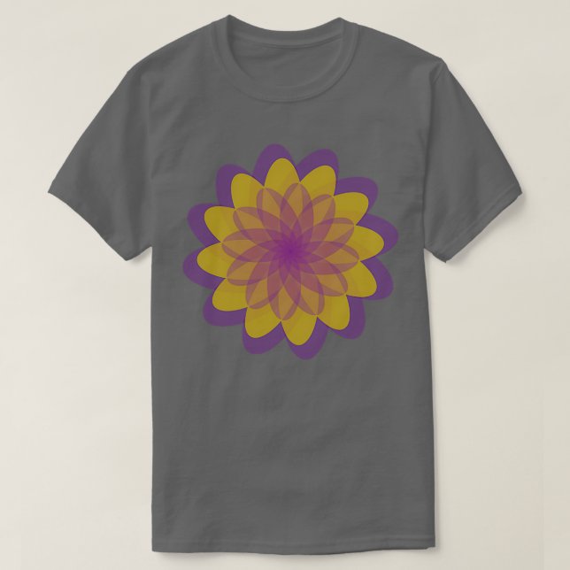 CAMISETA FLORES CRESCENDO 2 (Frente do Design)