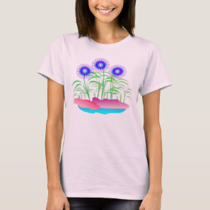 Camiseta Flores da floresta do primavera