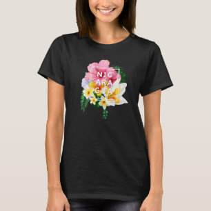 Camiseta Flores Da Nicarágua Floral Nicarágua