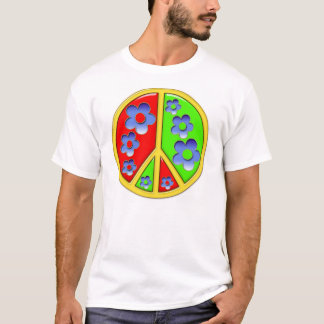 Camiseta Flores da paz