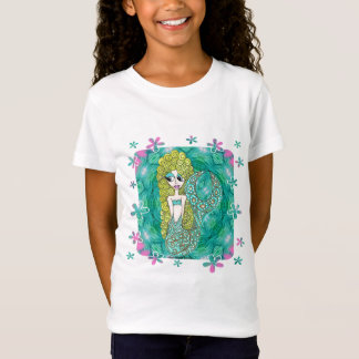 Camiseta Flores da sereia