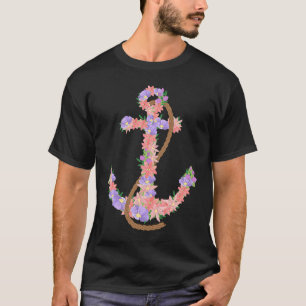 Camiseta Flores de Anchor Capitão Sailor Skipper Sa