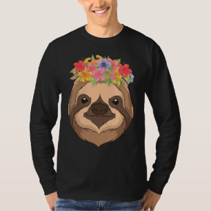 Camiseta Flores De Animais Do Zoológico Tropical Bons