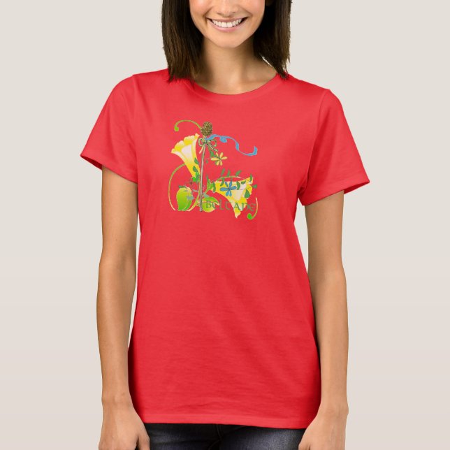 Camiseta Flores de Beltane (Frente)
