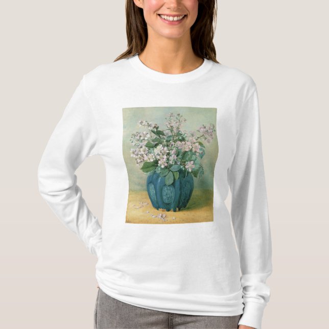 Camiseta Flores de Blackberry (Frente)