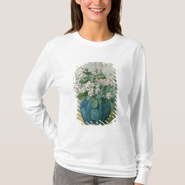 Camiseta Flores de Blackberry (Frente)