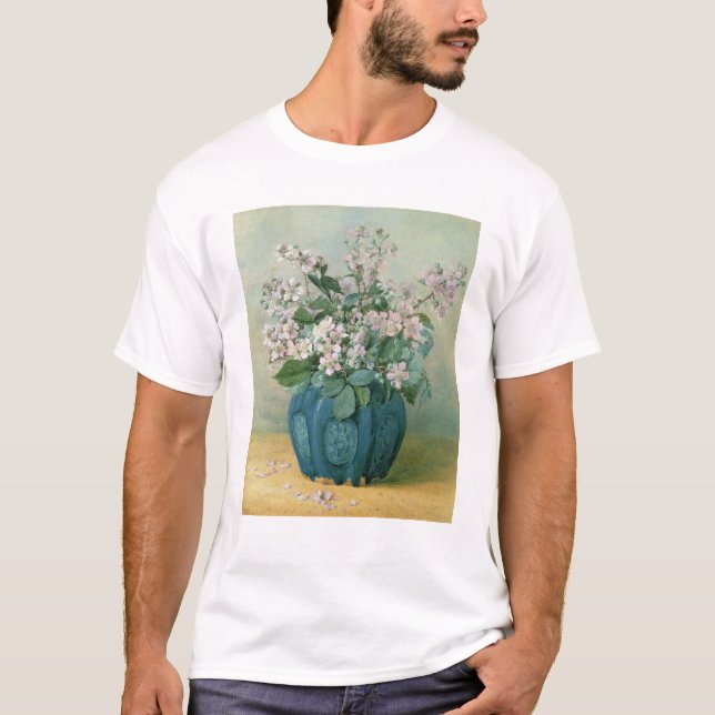 Camiseta Flores de Blackberry (Frente)
