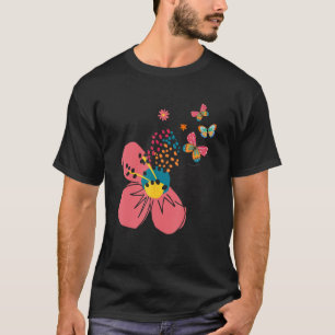 Camiseta Flores De Borboletas, Borboletas De Entomologia De