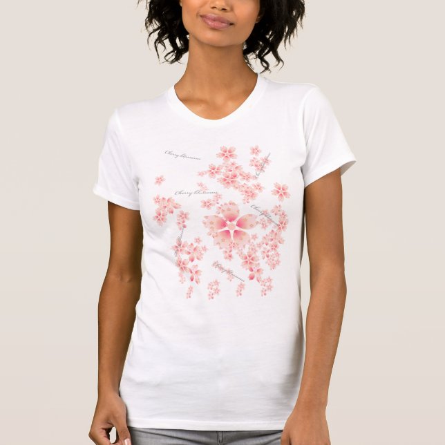 Camiseta Flores de cerejeira (Frente)