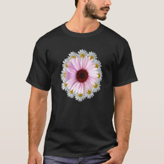 Camiseta Flores de Coneflower Margaridas Coneflowers Flora 