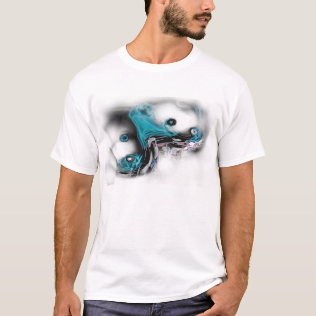 Camiseta Flores de derretimento (Frente)