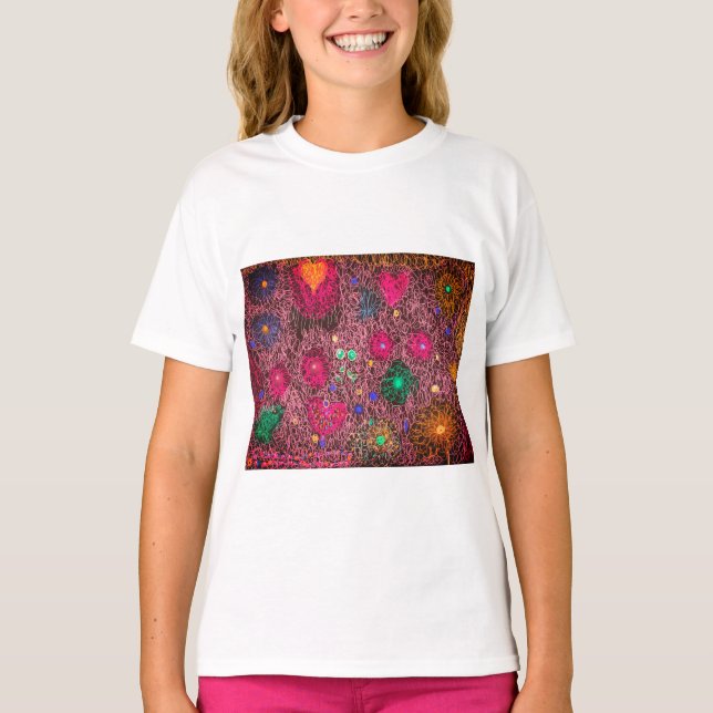 Camiseta Flores de esperança (Frente)