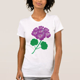 Camiseta Flores de Gerânio