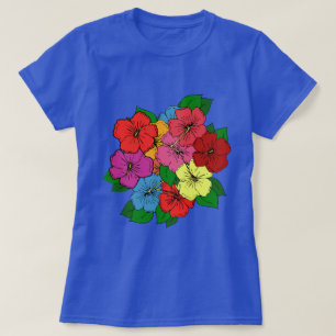 Camiseta Flores de Hibisco #6