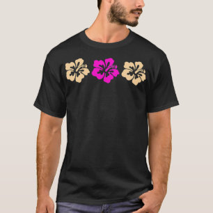 Camiseta Flores de Hibiscus