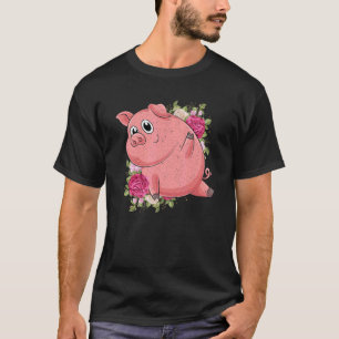 Camiseta Flores de Jardim Fazendas Porcos-do-Cerrado
