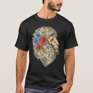 Camiseta Flores de Leão de Estilo Indie Roupas de Hipster F