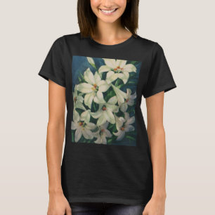 Camiseta Flores de Lírio de Páscoa, Lírios de Páscoa Vintag