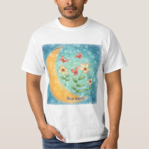 Camiseta Flores de lua