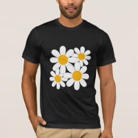 Flores de Margarida Brancas Minimalistas